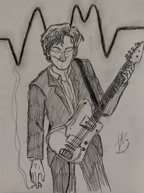 Alex Turner Drawing Easy, Alex Turner Sketch, Arctic Monkeys Sketch, Alex Turner Drawing, Arctic Monkeys Drawing, Hard Drawings, Monkey Drawing, Concept Drawing, Concept Draw