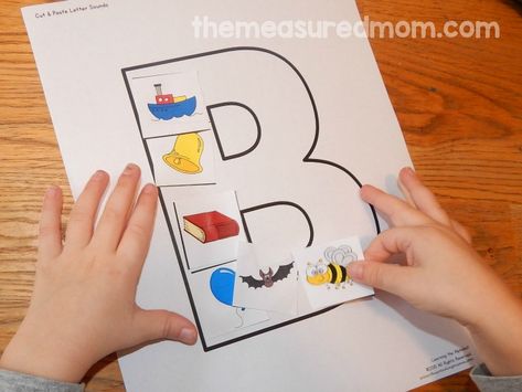 Looking for fun, hands-on letter B activities to do with your preschooler? We've got a ton! Free printables included! Letter B Sound Activities, Letter B Activities For Toddlers, Letter B Activities For Preschool, Teaching Toddlers Letters, B Activities, Preschool Letter B, Letter B Activities, The Measured Mom, Measured Mom