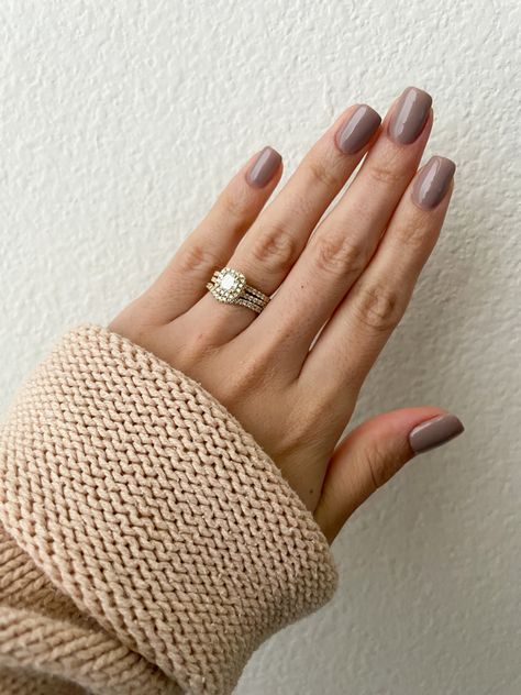 Taupe Gel Nail Polish, Opi Taupe-less Beach Dip, Opi Taupe-less Beach, Taupe Gel Nails, Opi Taupe Less Beach, Taupe Nails, Pretty Fingers, Minimal Nails Art, Nails Pretty