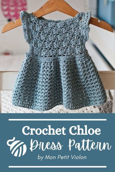 free and easy crochet stylish baby dress Crochet Baby Dress Free Pattern, Vestidos Bebe Crochet, Girls Frocks, Crochet Dress Girl, Crochet Baby Girl Dress, Crochet Baby Dress Pattern, Crochet Romper, Baby Frock Pattern, Easy Crochet Baby