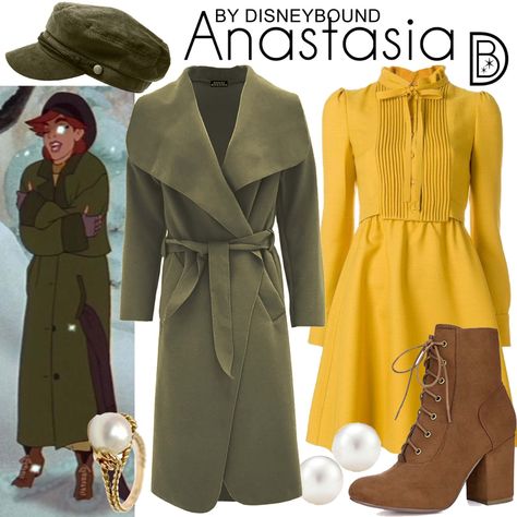 #DISNEYBOUNDCHALLENGE Day 15: Anastasia In honour of the film being added to Disney+ this year! Anastasia Outfit Disney, Anastasia Outfits, Modern Disney Outfits, 2024 Challenge, Disney Princess Inspired Outfits, Anastasia Dress, Princess Inspired Outfits, Box Costumes, Cute Disney Outfits