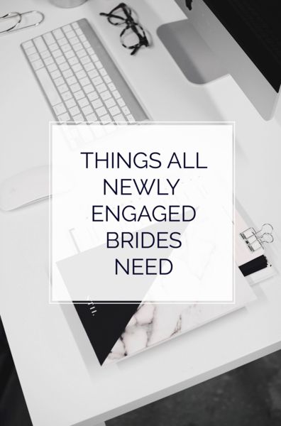 wedding planning tips, wedding inspiration, how to plan a wedding by yourself | Things All Newly Engaged Brides Need | Kennedy Blue Engaged Checklist, Wedding Assistant, Engagement Gifts Newly Engaged, Plan A Wedding, Dream Destination Wedding, Wedding Planning Guide, Planning Checklist, Wedding Planning Advice, Newly Engaged