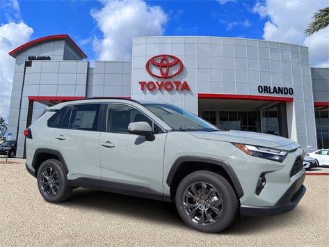 New 2023 Toyota RAV4 Hybrid XLE Premium 4D Sport Utility LUNAR ROCK for sale - only $38,035. Visit Toyota of Orlando in Orlando #FL serving Winter Park, Kissimmee and Clermont #JTMB6RFV0PD115165 Toyota Rav4 Lunar Rock, 2023 Toyota Rav4, Mom Makeover, Awd Cars, Cars Toyota, Toyota Rav4 Hybrid, Rav4 Hybrid, Sport Seats, Limited Slip Differential