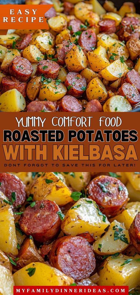 Easy Kielbasa and Potatoes One Pan Honey Garlic Kielbasa, Kielbasa And Frozen Potatoes, Kielbasa With Mustard Sauce, Keto Kielbasa Recipes Crockpot, Easy Meals With Kielbasa, Kielbasa Recipes Dairy Free, Kielbasa Sausage Recipe, One Pot Kielbasa Recipes, Smoked Kielbasa Recipes Skillet Meals