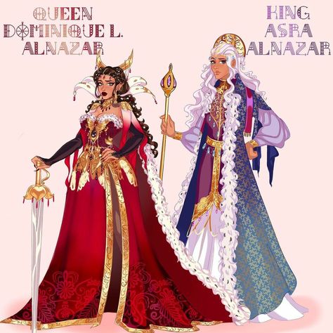 Royal Character Design Princess, Crown Pose Reference, Queen Oc Art, Queen Poses Reference, Royal Character Design, Queen Character Design, Fantasy Faceclaims, Queen Oc, Royal Character