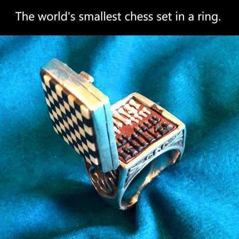 Worlds smallest chest set Dope Jewelry, Mini Things, Funky Jewelry, Skagen, Chess Pieces, Chess Set, Cool Stuff, Dream Jewelry, Jewelry Inspo