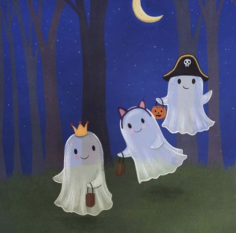 Spooky Prints, Halloween Sketches, Halloween Illustrations, Sheet Ghost, Halloween Wallpapers, Ghost Story, Boo Ghost, Halloween Scene, Halloween 1