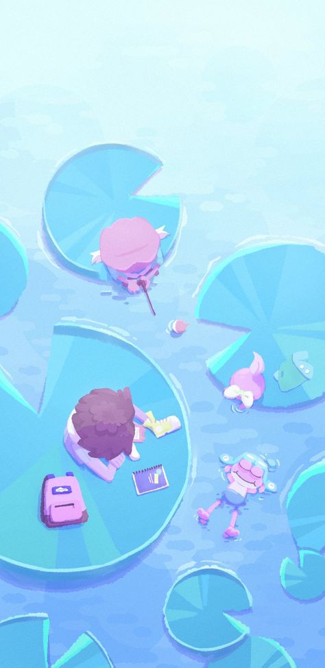 Built Journal, Amphibia Wallpaper, Amphibia Fanart, Good Cartoons, Smartphone Wallpaper, Wallpaper Ideas, Screen Savers, Animation Series, Amphibians