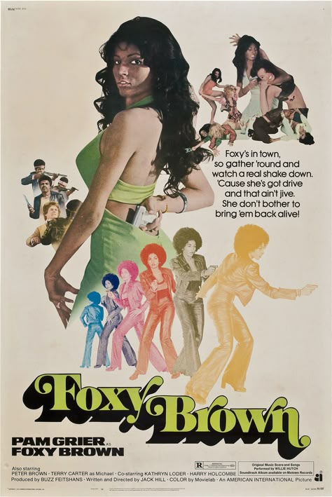 Foxy Brown Movie, Foxy Brown Pam Grier, Blaxploitation Film, Pam Grier, Jackie Brown, Foxy Brown, Vintage Black Glamour, Movie Poster Art, B Movie