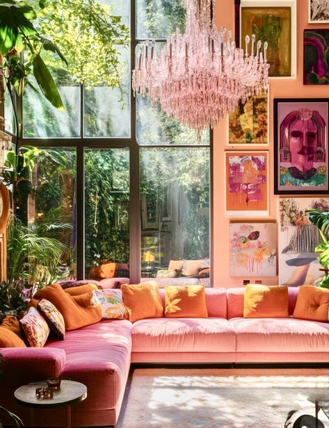 Maximalist French Decor, Chic Maximalist Decor, Home Design Maximalist, Eclectic Mediterranean Interior Design, Luxury Maximalist Interior, Funky Home Design, Japanese Inspired Decor, Maximalist Mansion, Minimalism Vs Maximalism