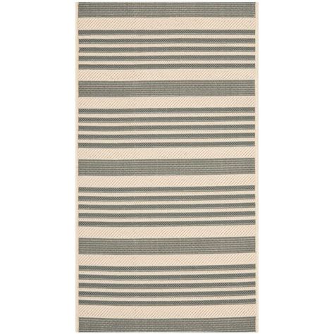 Safavieh Courtyard Gray/Bone (Gray/Ivory) 2 ft. x 4 ft. Indoor/Outdoor Area Rug Vine Border, Patio Rug, Outdoor Runner Rug, Patio Rugs, Outdoor Area Rug, Indoor Outdoor Area Rugs, Accent Rugs, Online Home Decor Stores, Outdoor Area Rugs