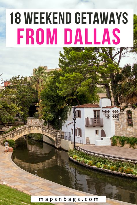 Weekend Trips From Dallas, Road Trips From Dallas, Weekend Getaway Ideas Texas, Dallas Day Trips, Day Trips From Dallas Texas, Spa Weekend Getaway, Day Trips From Dallas, Cheap Weekend Getaways, Weekend In Dallas