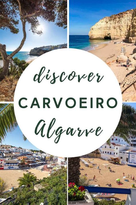 Portugal Beaches Algarve, Algarve Portugal Things To Do, Portugal Carvoeiro, Algarve Itinerary, Carvoeiro Portugal, Algarve Travel, Best Beaches In Portugal, Portugal Roadtrip, Trips Abroad