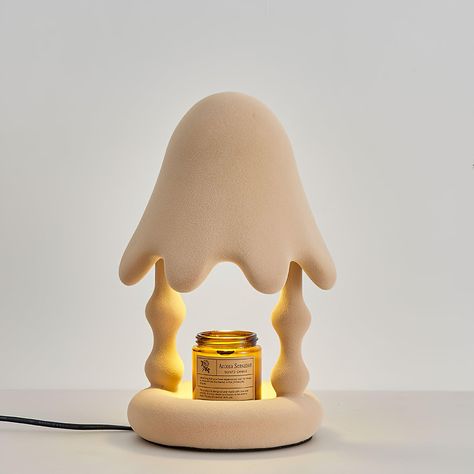 Cedar Table Lamp - Vakkerlight Candle Melting, Cedar Table, Candle Warmer Lamp, Small Table Lamp, 3d Modelle, Candle Warmer, Melting Candles, Table Bar, Scented Wax