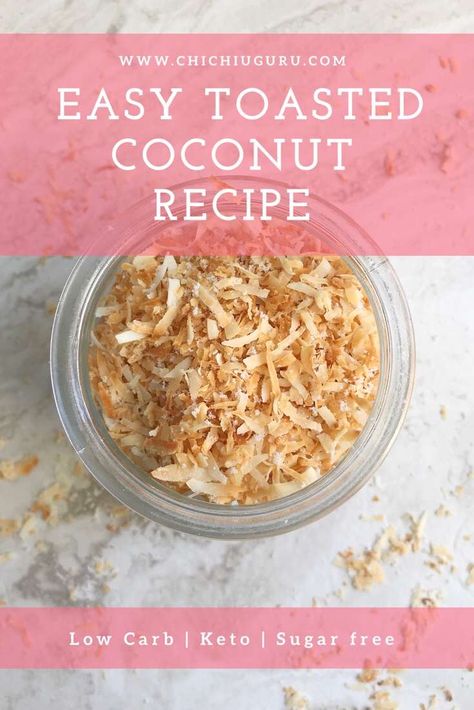 Toasting Coconut Flakes, Coconut Flakes Recipe, Toasted Coconut Recipes, Mardi Gras Party Food, Flake Recipes, Easy Low Carb Snacks, Macaron Flavors, Bread Snacks, Cleanse Recipes