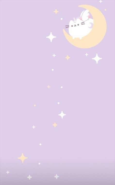 Purple Pusheen Wallpaper, Purple Pusheen, Pusheen Wallpaper, Halloween Desktop Wallpaper, Pusheen Cute, My Melody Wallpaper, Bow Wallpaper, Pusheen Cat, Purple Wallpaper Iphone