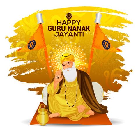 Happy Gurunanak Jayanti, Guru Purab, Happy Guru Nanak Jayanti, 480x800 Wallpaper, Fly Safe, Guru Nanak Jayanti, Birth Celebration, Nanak Dev Ji, Mastermind Group