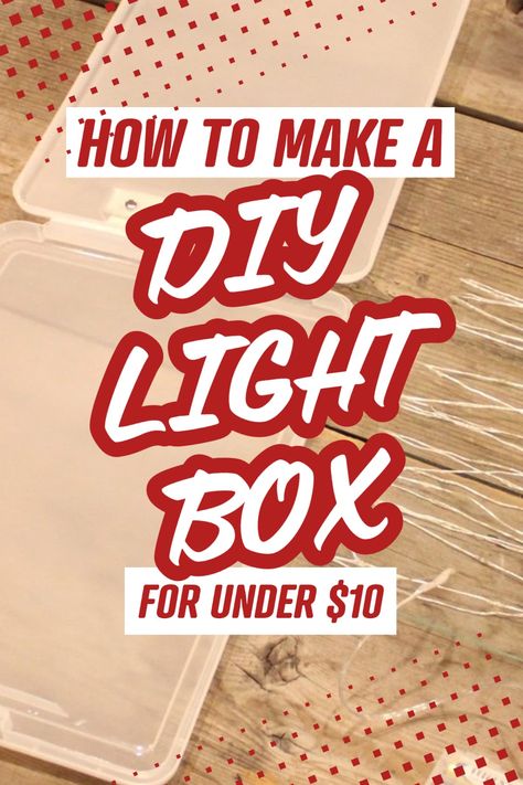 Step by step guide to creating a cheap, portable lightbox for art, tracing, and hand lettering penmanship practice.