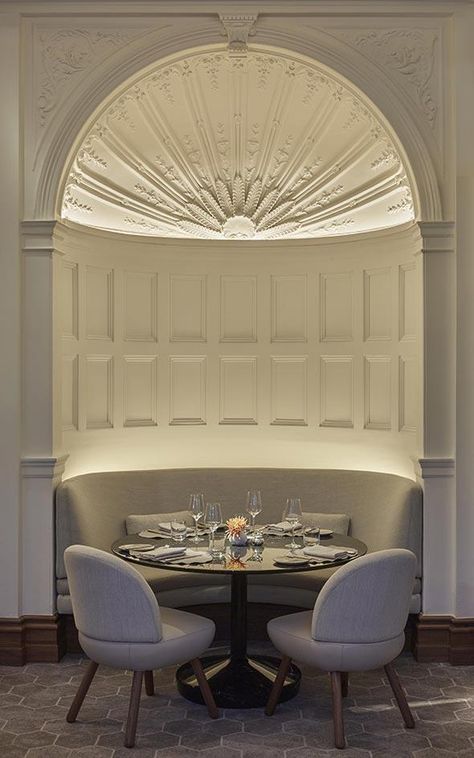 Jean-Georges at The Connaught | Wallpaper* Restaurant Bar Ideas, Lake House Interior, Restaurant Lighting, Hotel Interior Design, Hotel Interiors, Fine Dining Restaurant, Hotel Interior, Restaurant Interior Design, Bar Ideas