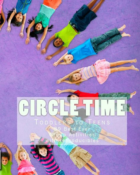 14 Circle Time Activities and Ideas for Preschoolers - Adventures of Kids Creative Chaos Group Activities For Teens, Toddler Circle Time, Circle Time Games, Childhood Activities, Creative Chaos, Circle Time Activities, Preschool Circle Time, Slumber Party Games, Circle Game