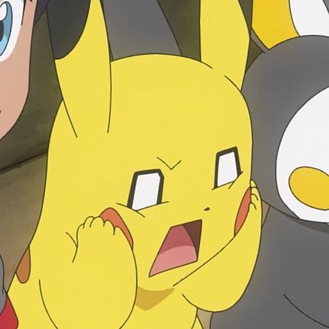 Pokémon Faces, Surprised Face Meme, Pikachu Fanart, Scenes Drawing, Surprised Pikachu, Pikachu Face, Pokemon Faces, Pikachu Funny, Scared Face