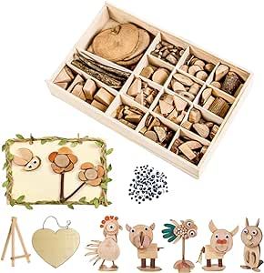 (paid link) DIY Wood Crafts for Kids | So many wooden crafts, so little time! Get inspired for all your crafting adventures and DIY escapades with wooden craft supplies. Loose Parts Play, Heart Shaped Frame, Wooden Craft, Wood Slice Ornament, Loose Parts, Wood Crafts Diy, World Crafts, Can Crafts, Wood Craft