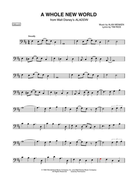 Bass Clef Music Sheets, Cello Sheet Music For Beginners, Cello Notes, Trombone Music, Disney Sheet Music, Viola Music, Trombone Sheet Music, Viola Sheet Music, Cello Sheet Music