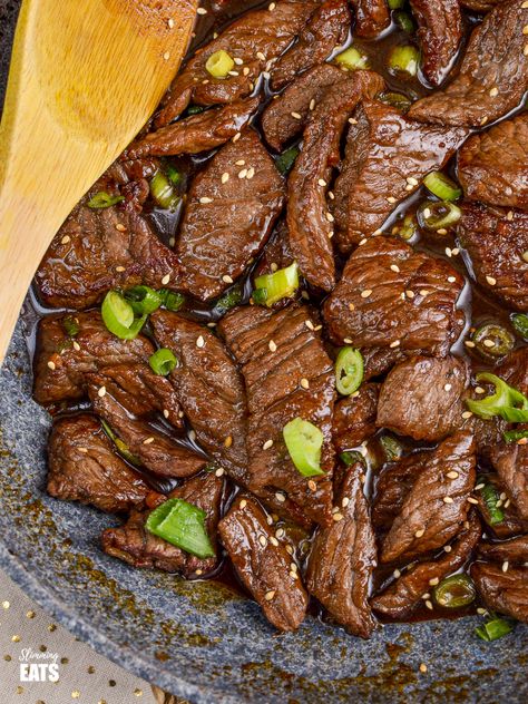 Teriyaki Steak, Beef Teriyaki, Teriyaki Recipe, Beef Steak Recipes, Teriyaki Beef, Beef Strips, Eat Beef, Beef And Rice, World Recipes