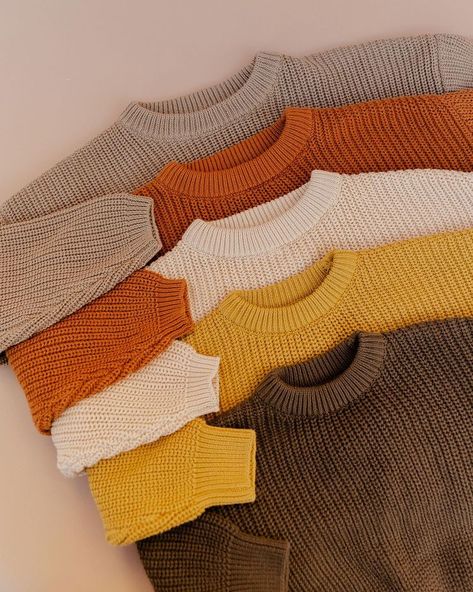 Our Chunky Knitted Sweaters come in Taupe / Rust / Nude / Marigold / Olive 🧡 Check em out — link in bio. ... ... ... ... ... ... ...… Flat Lay Photography Clothing, Chunky Knitted Sweater, Flat Lay Photography Fashion, Flatlay Clothes, Neutral Sweaters, Everyday Casual Outfits, Flats Outfit, Trendy Sweaters, Instagram Feed Inspiration