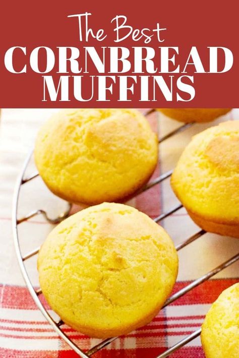 Best Cornbread Muffins, Buttery Cornbread Recipe, Jalapeno Cornbread Recipe, Half Apple, The Best Cornbread, Easy Homemade Cornbread, Perfect Cornbread, Southern Cornbread Recipe, Best Cornbread