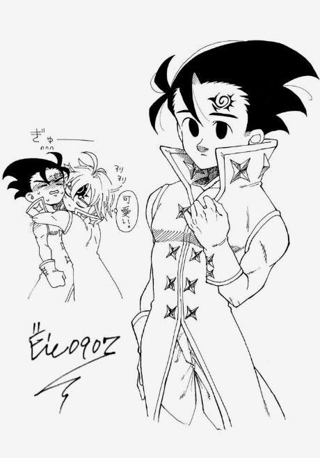 Meliodas And Zeldris, Steven Universe Comic, Seven Deadly Sins Anime, 7 Deadly Sins, Anime Fandom, Bleach (anime), Deadly Sins, Seven Deadly Sins, Anime Boys