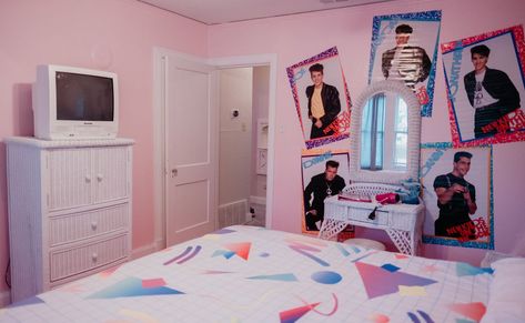 90’s Bedroom, 80’s Bedroom, 1980s Bedroom, Bedroom 90s, 80s Room Aesthetic, 80s Bedroom Furniture, 90s Room, 90s Bedroom, 90s Home Decor