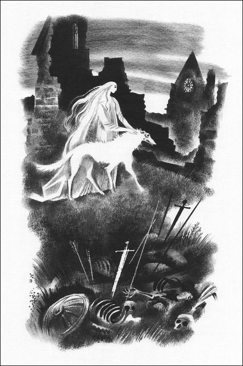 Scottish folk tales and legends. Illustrations by Nika Goltz, Russia, 2012. The Canterville Ghost, Illustration Story, Fairytale Illustration, Folk Tales, Ink Art, Vintage Illustration, Art Works, A Black, Art Inspo