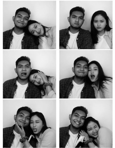 our first photobooth💖 Photobooth Ideas With Boyfriend, Snapshot Photobooth Couple, Foto Booth Couple, Photobooth Couple Poses, Photobooth Poses Couple, Couples Photobooth, Ide Photobooth, Photo Box Couple Pose, Photobox Couple