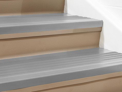 Stair Treads - Vinyl, 36 x 12", Gray [object Object] - Uline