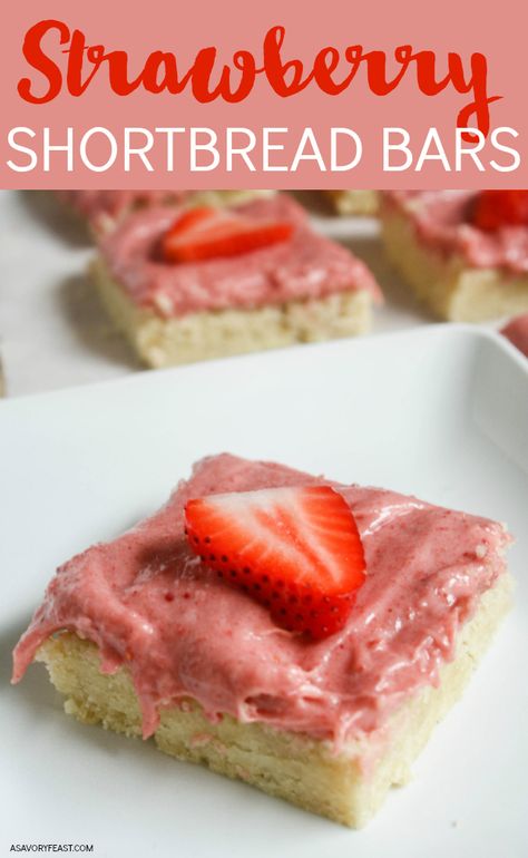 Strawberry Shortbread, Hot Fudge Cake, Homemade Shortbread, Strawberry Cream Cheese Frosting, Hot Chocolate Fudge, Recipe Categories, Homemade Snickers, Shortbread Bars, Trifle Desserts