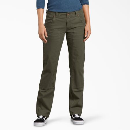 Women's Carpenter Pants | Dickies Relaxed Fit Pants, Work Pants Women, Dickies Women, Tough As Nails, Women Outfit, Carpenter Pants, Carpenter Jeans, Work Wear Women, Twill Pants