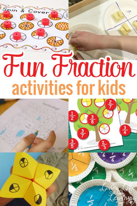 Learning fractions doesn't have to be a bore - try these fun fraction activities for kids to make learning about fractions more exciting. Fun Fractions Activities, Fractions For Kids, Fraction Activity, Worksheets For 2nd Grade, Kids Math Activities, Learning Fractions, Christmas Math Worksheets, Fun Worksheets For Kids, Fraction Activities