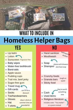 Homeless Blessing Bags, Blessings Bags, Homeless Help, Homeless Bags, Homeless Care Package, Blessing Others, Blessing Bag, Charity Work Ideas, Community Service Ideas