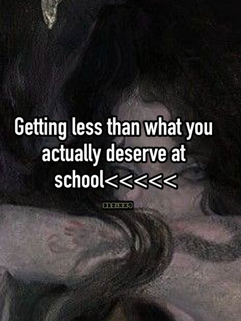 I mean grades and stuff... It sucks alot when you know you worked hard and know you have everything correct but teachers still consider right answers as wrong ones somehow #whisper #school #sad #aesthetic #academic #fail #regret #injustice #unfair Academic Failure Core, Bad Marks School Quotes, Unfair Aesthetic, Careless Whisper Aesthetic, Indian School Aesthetic, School Sucks Aesthetic, Academic Failure, Academic Victim, Failing Grades