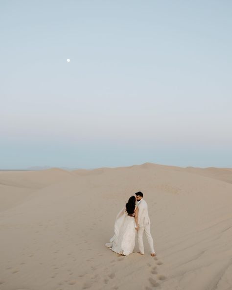 Some new favorite engagement photos to date ✨💍💫 Deep & Rhea - Glamis Sand Dunes 🌙 . . . #weddingphotographer #glamissanddunes #glamisphotoshoot #glamissandunes #imperialsanddunes #desertengagementsession #Filmweddingphotos #Candidweddingphotos #Vintageweddingphotos #Weddingphotosposes #Uniquewedding photos #Intimateweddingphotos #Courthouseweddingphotos #Couplephotoshoot #Couplephotoshootideas #Nofacecouplephotos #Westerncouplephotoshoot #BeachEngagementphotos #Uniqueengagementp... Dune Engagement Photos, White Sands Engagement Pictures, Sand Dune Couple Photoshoot, Sand Dune Engagement Photos, Sand Dunes Engagement Photos, Desert Wedding Photos, Engagement Photos Indian, Dunes Photoshoot, Western Couple Photoshoot