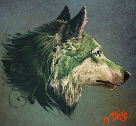 Wolf remix by ~malta on deviantART Magical Wolf, Wolf People, Fantasy Wolf, She Wolf, Canine Art, Wolf Drawing, Fantasy Beasts, Animal Illustrations, Celestial Art