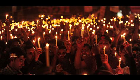 Candlelight POWER by aapon, via Flickr Vigil Candles, Candlelight Vigil, Holding Candle, Candle Light Vigil, Busy Street, Candle Light, Romeo And Juliet, Choir, Picture Book