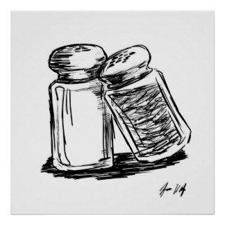 Salt And Pepper Tattoo Ideas, Pepper Shaker Tattoo, Salt And Pepper Tattoo, Lost Shaker Of Salt Tattoo, Salt And Pepper Shaker Tattoos, Salt Doodle, Salt And Pepper Drawing, Pepper Tattoos, Salt Shaker Tattoo