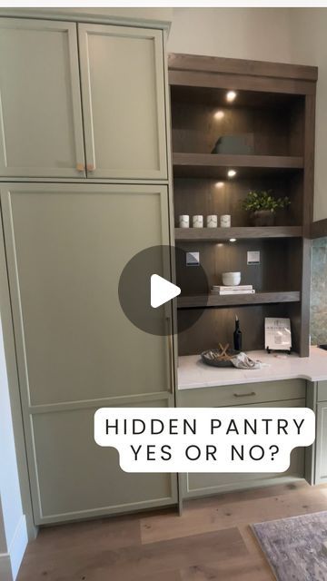 Appliance garages: the perfect solution for neat, accessible storage of small appliances in your kitchen! They offer a hidden yet… | Instagram Kitchen Pantry Appliance Storage, Kitchen Hidden Appliances, Hidden Appliances In Kitchen, Hidden Cabinet Kitchen, Kitchen Hidden Storage, Small Appliance Storage Ideas, Hidden Kitchen Appliances, Pantry In The Kitchen, Hide Appliances