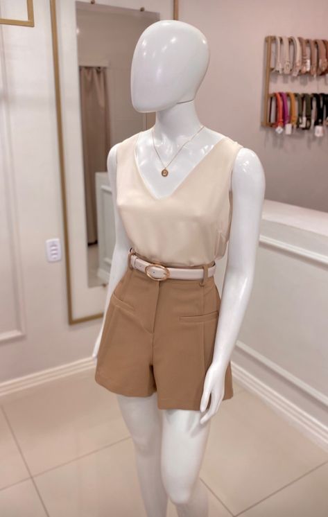 Gala Outfit, Classy Summer Outfits, Office Wear Women, Beige Outfit, Elegante Casual, Fancy Blouse Designs, Easy Trendy Outfits, Fashion Attire, Looks Chic