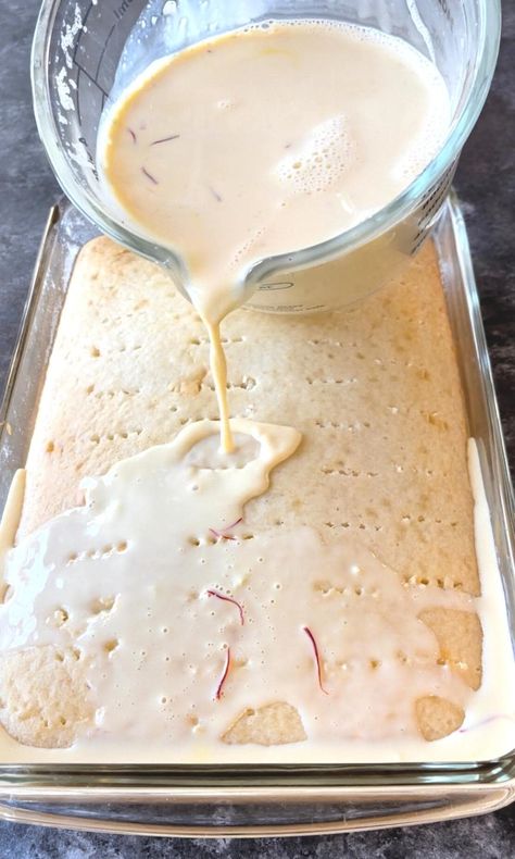 Tres Leches Rasmalai Cake, Eggless Rasmalai Cake Recipe, Tres Leches Cake Eggless, Eggless Tres Leches Cake, Ras Malai Tres Leches Cake, Rasmalai Tres Leches Cake, Rasmalai Tres Leches, Milk Cake Recipe Indian, Rasmalai Cake Recipe