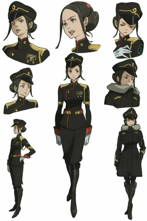 Eureka Seven, Anime Military, Character Sheets, Model Sheet, Arte Fantasy, Poses References, Character Sheet, 영감을 주는 캐릭터, Character Design References