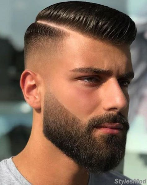 Beard Styles Haircuts, Bart Styles, Fohawk Haircut, New Beard Style, Popular Mens Hairstyles, Beard Haircut, Best Beard Styles, Beard Hairstyle, Short Beard