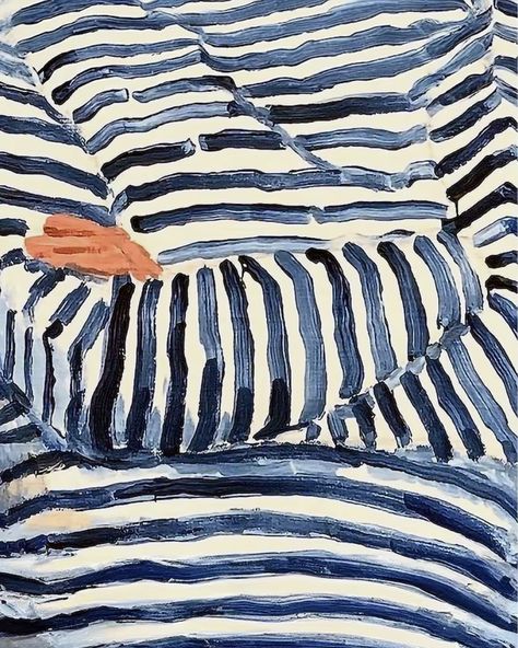 Breton, nautical or pinstripe, we cannot get enough of the stripe, especially on national stars and stripes day. David Hockney, Stripes Picasso in 1952 with “hands of Nice” bread Kurt Cobain #stripes #striped Stripes In Nature, Stripe Aesthetic, Stripes Aesthetic, Stripes Painting, Nautical Photography, Stripe Art, Horizontal Art, Flat Art, Nautical Colors